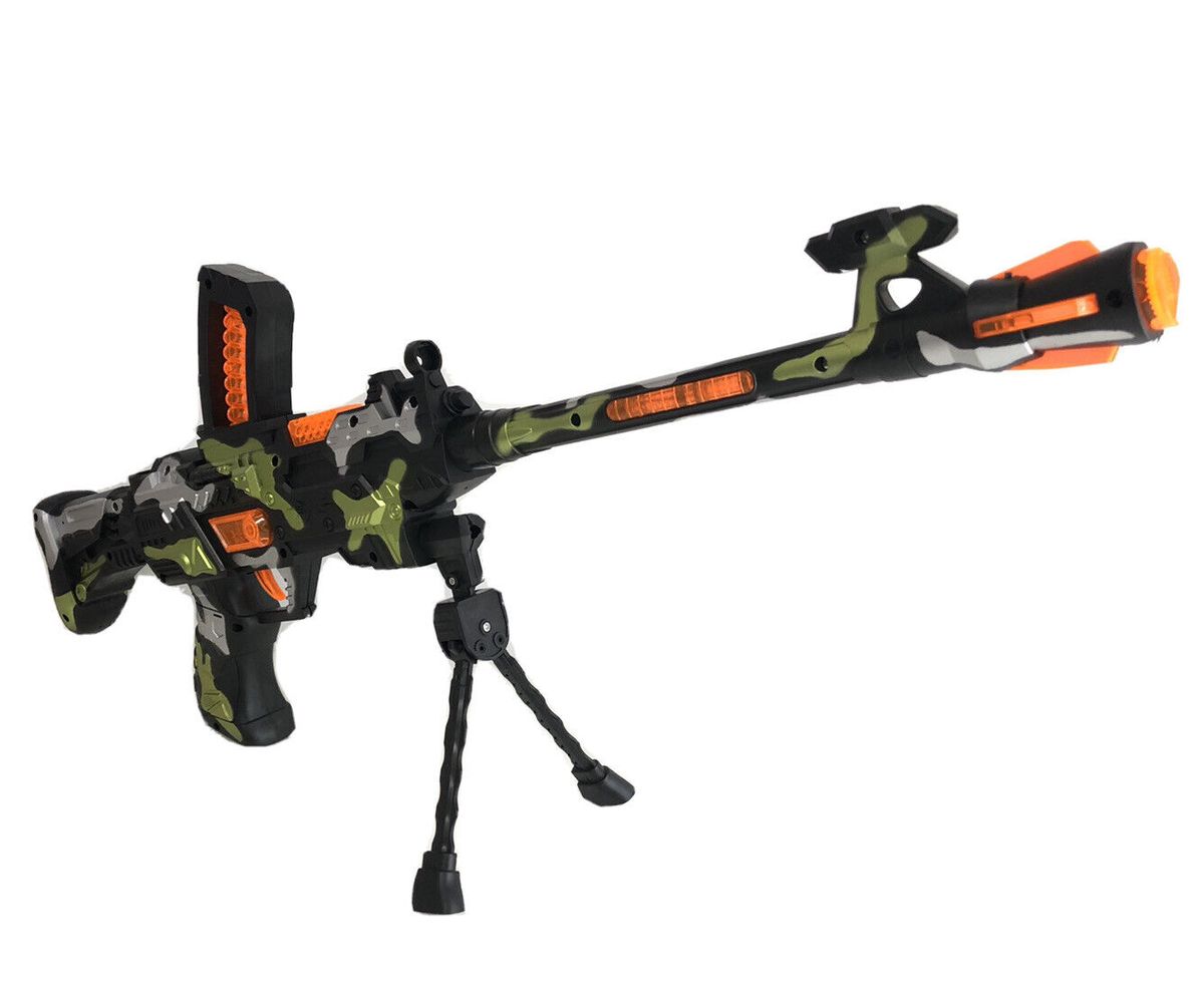 Electronic Toy Gun Assault Rifle Super Power With Lights/Sound Buy