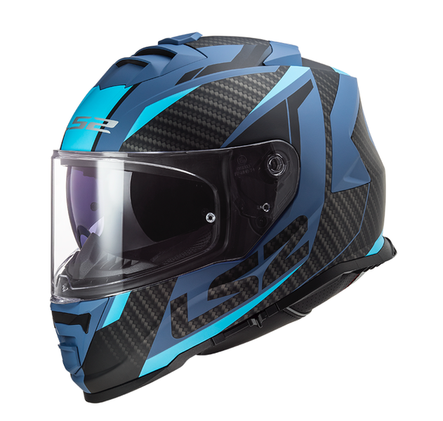 LS2 Storm Racer Matt Blue Helmet