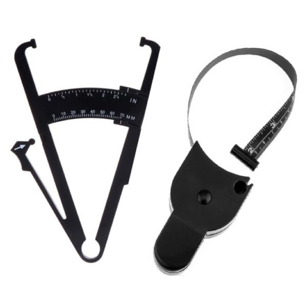 Beauty Weight Loss Body Fat Caliper Measure Tape Tester Fitness