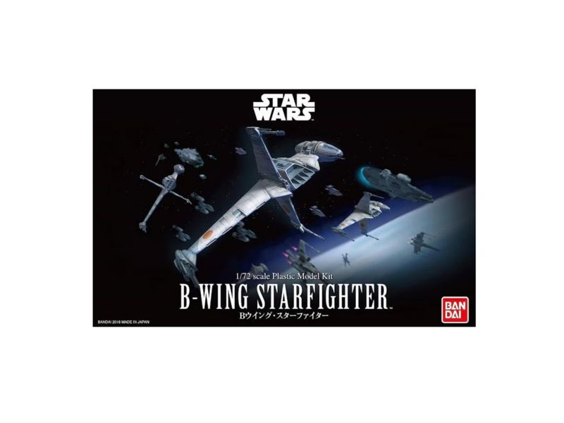 Revell 1/72 Star Wars B-Wing Starfighter Plastic Model Kit (Bandai)
