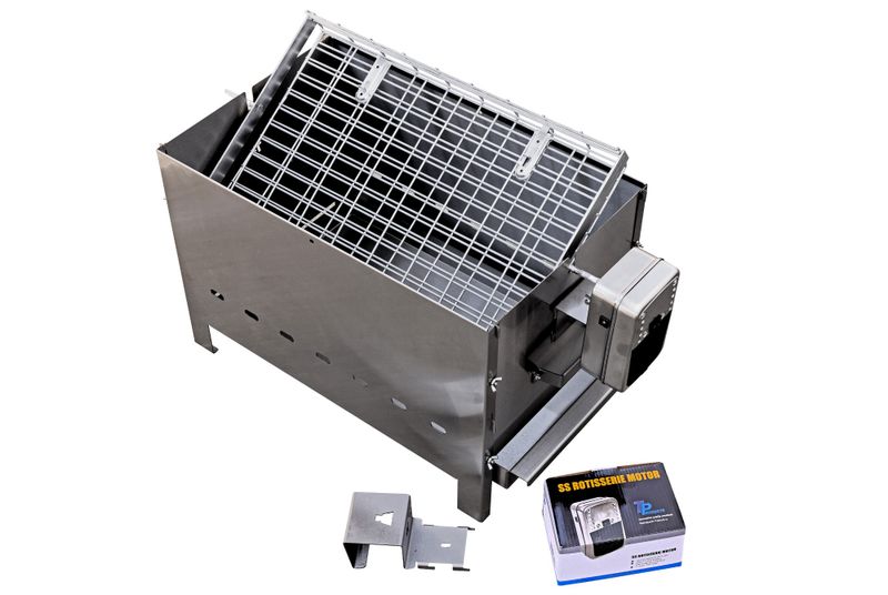 TP Charcoal Rotisserie Spit Braai 500