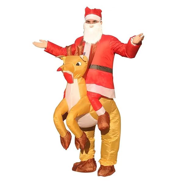 Airmate - Santa On Reindeer - Adult