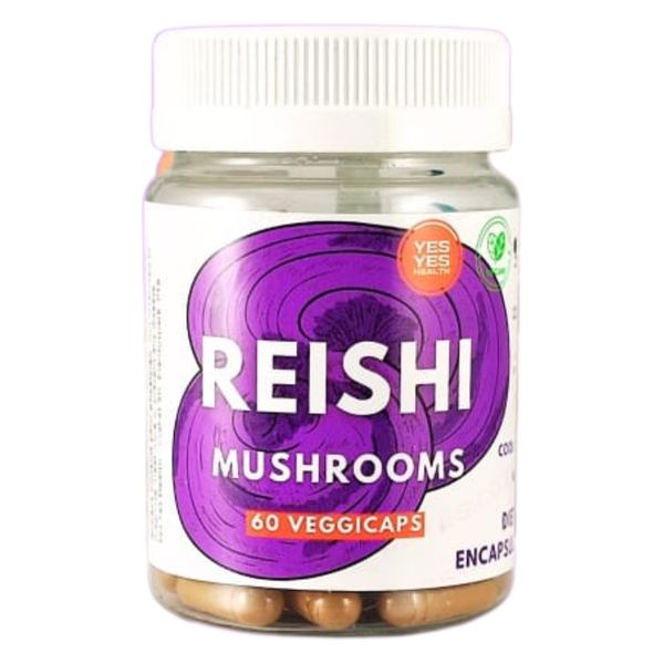 Organic Reishi Mushrooms (60 Veggiecaps)