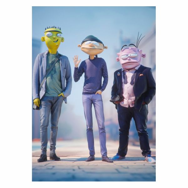 Date night with Ed, Edd n Eddy - A1 poster
