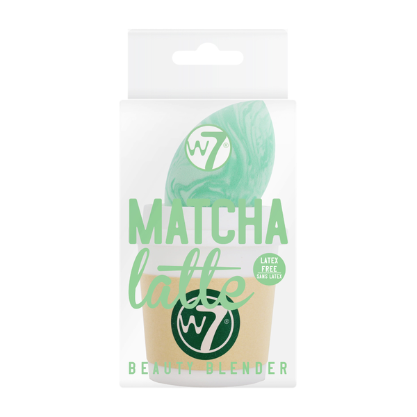 W7 Matcha Latte - Beauty Sponge with Cup Holder