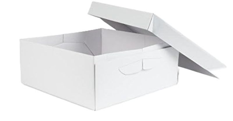 Cake Box 350 x 350 x 125 (Base &amp; Lid) Pack of 10