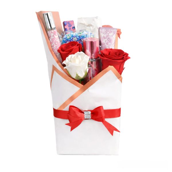 Bouquet of Gifts - Red