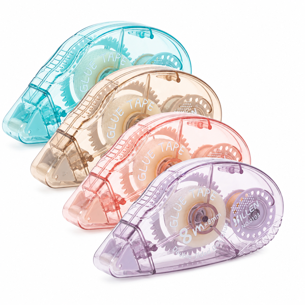 SKY-TOUCH 4PCS Glue Double-Sided Tape for Kids, 8 m x 8 mm