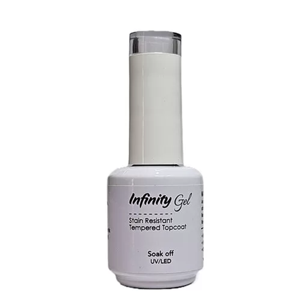 Infinity Gel - Stain Resistant Tempered Top Coat 15ml x 6