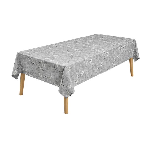 Adorn Sheer Blossom Tablecloth | Elegant Modern Design | 6-10 Seater Tables