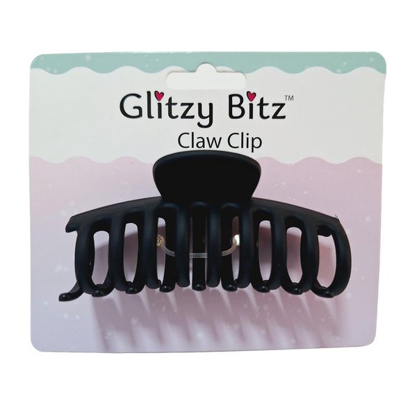Hair Claw Clip - Glitzy Bitz Single Pack 9cm