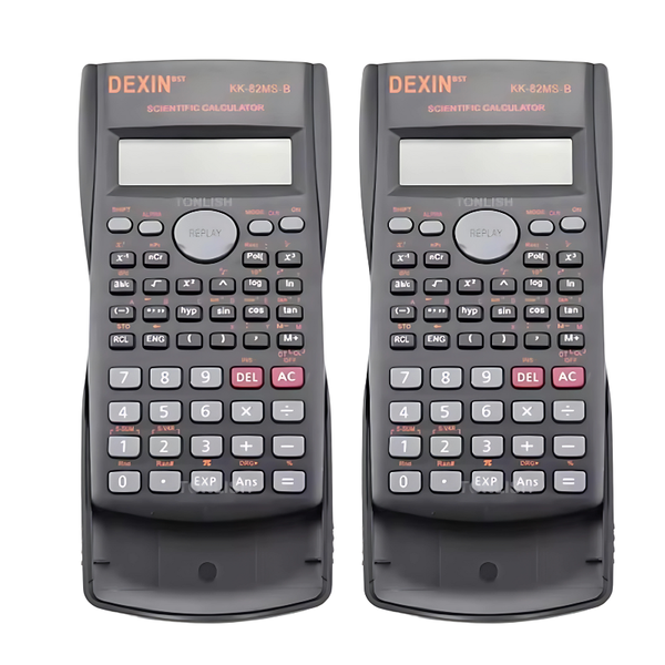 Pack of 2 Dexin Scientific Calculators