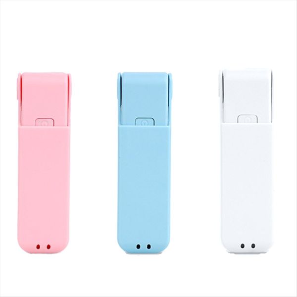 3 Pcs Mini Portable Fold Fan Charging Household Compatible with None