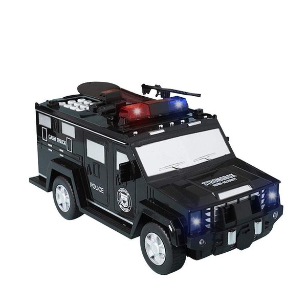 Piggy Bank Toy Car - Black