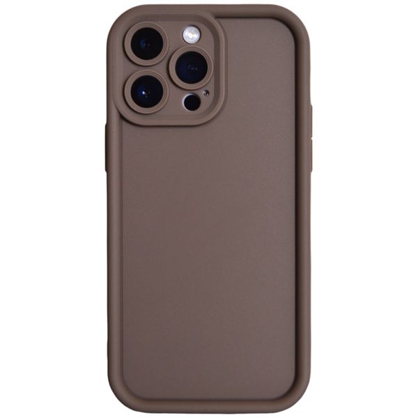 Brown - Bubble Edge - Phone Case with Cam Pro - Iphone 15 Pro Max