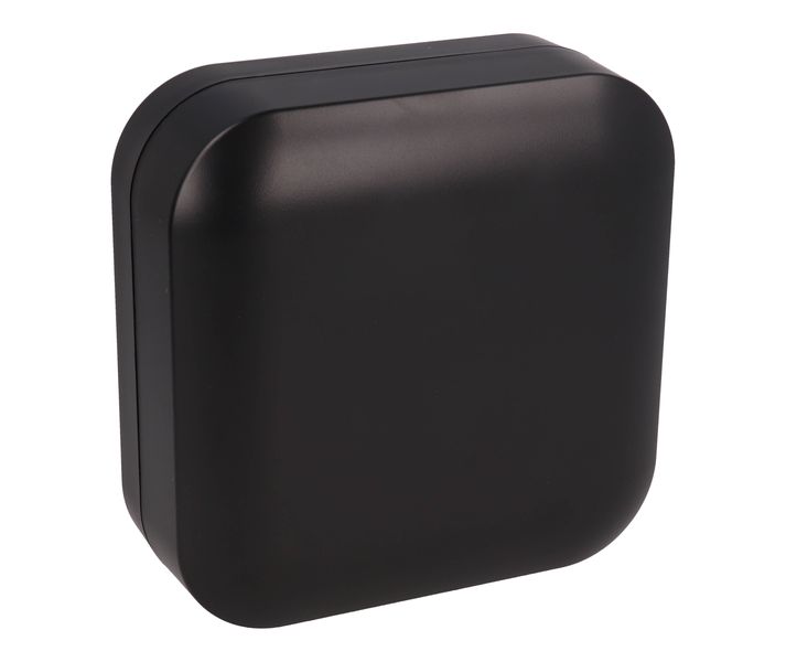 1556DBK FR ABS Plastic Enclosure 120x120x45mm Black IP54 Desktop/Wall Mount