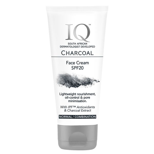 IQ Charcoal Face Cream SPF 20 - 75ml