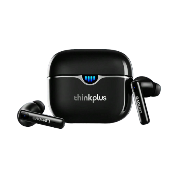 Lenovo Thinkplus - LP15 - Sweatproof Wireless Earbuds With Mic - Black ...