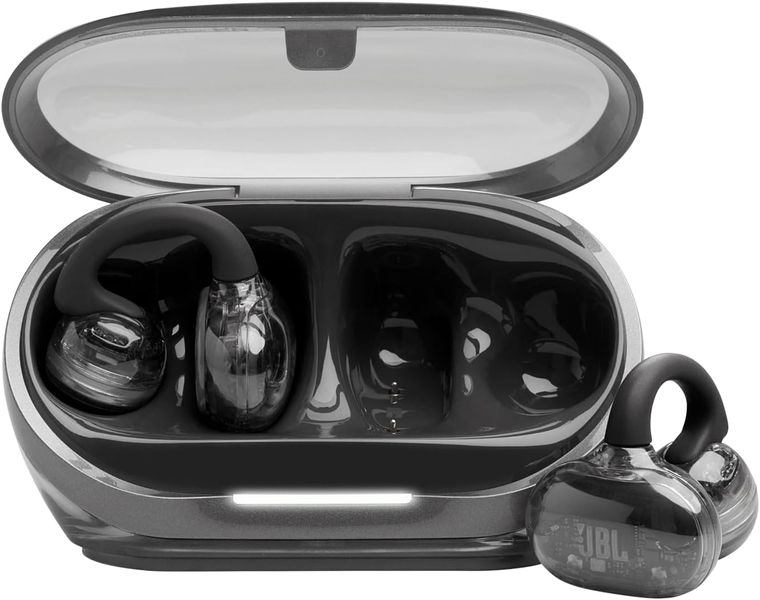 JBL Soundgear Clips True Wireless Open-Ear Headphones - Black