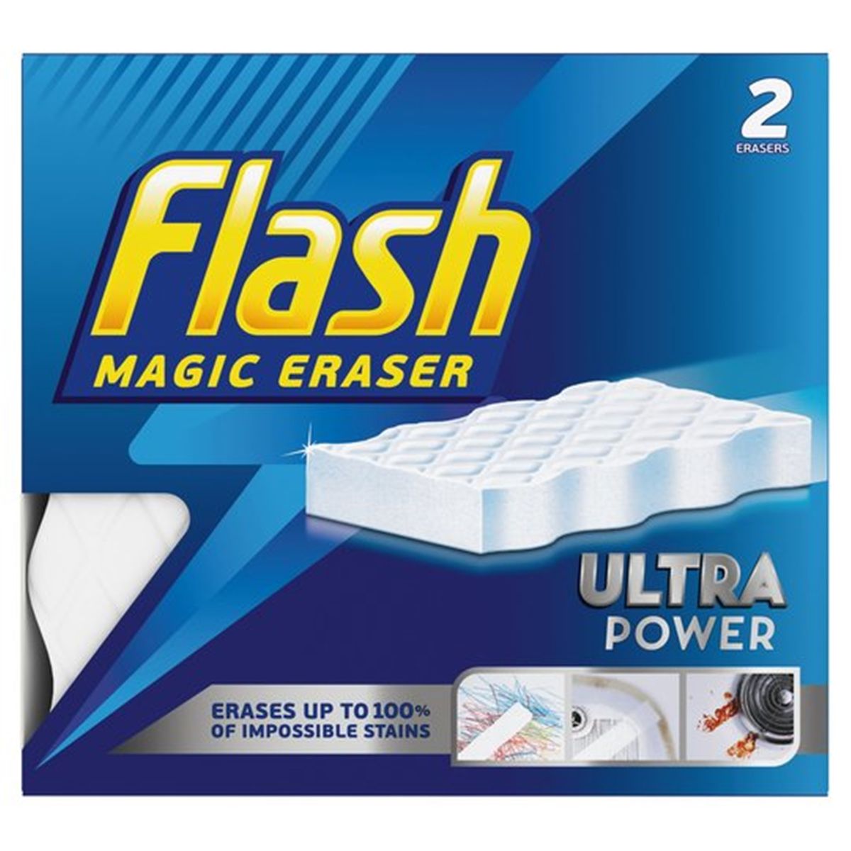 Flash Magic Eraser Ultra Power 2 Pack Buy Online in South Africa
