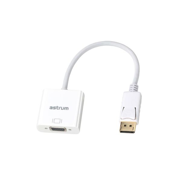 DA220 Display Port Male to VGA Female + Audio Adapter