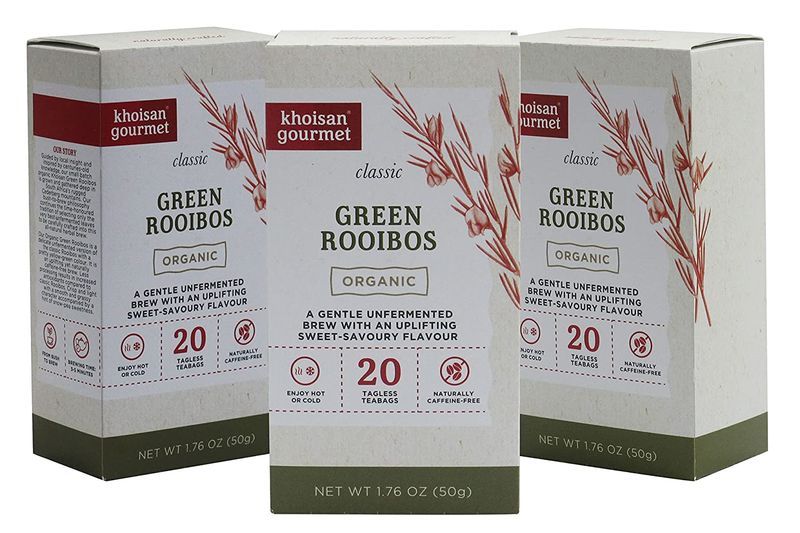 Khoisan Tea Gourmet Organic Green Rooibos