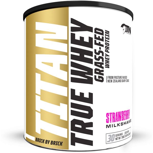 True Whey Protein, Strawberry Milkshake - 30 Servings Net Wt.750g