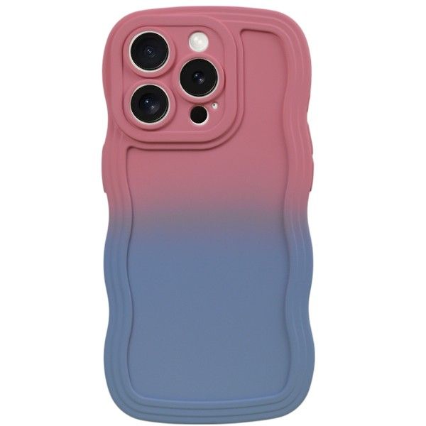 Ombre Silicone Phone Cover - iPhone Compatible - iPhone 15 Pro