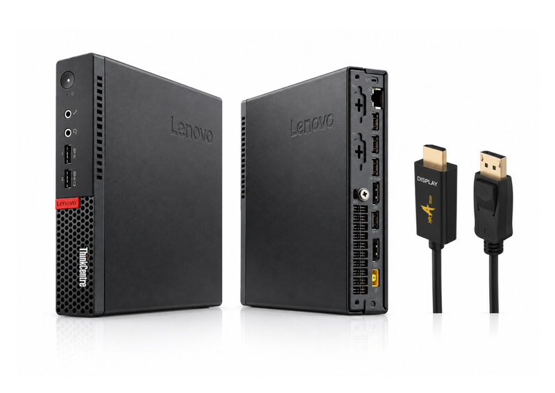Certified Pre-Owned Lenovo ThinkCentre Tiny PC |Intel Core i3 7th Gen
