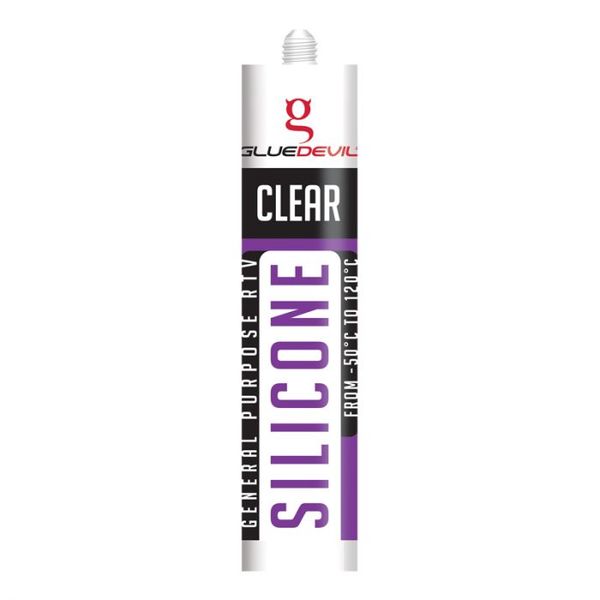Glue Devil - Silicone Gd7 260ml Clear - 2 Pack