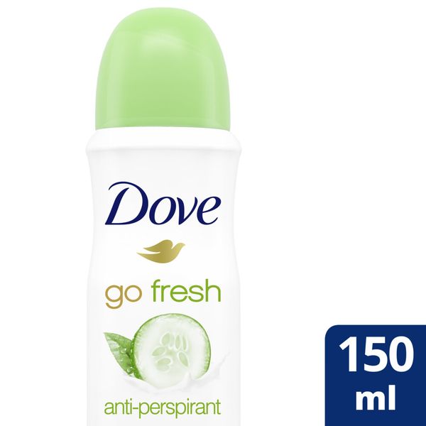 Dove Go Fresh Cucumber and Green Tea Antiperspirant Deodorant Body Spray 150ml