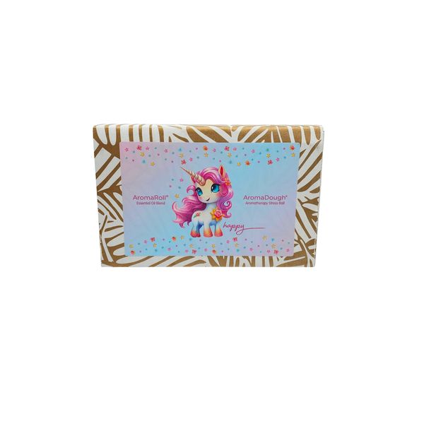 AromaRoll &amp; Aromadough Unicorn Gift Set - Happy