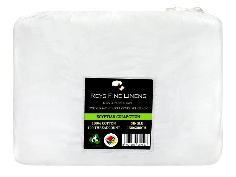 Egyptian Collection - Oxford Satin Stitch Duvet Cover Set (6 Sets)
