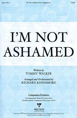 I'm Not Ashamed Split Track Accompaniment CD