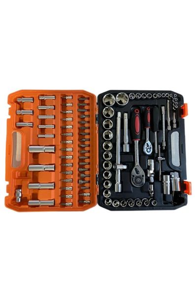 94 Piece - Socket Set - ( 1/4" &amp; 1/2") Hurricane SA