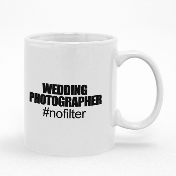 Wedding Photographer Mug - Coffee Cup Gift Idea for Christmas or Birthday