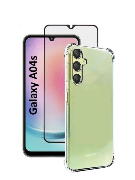 TPU clear Phone Case &amp; Screen Protector Combo For Samsung Galaxy S23 FE