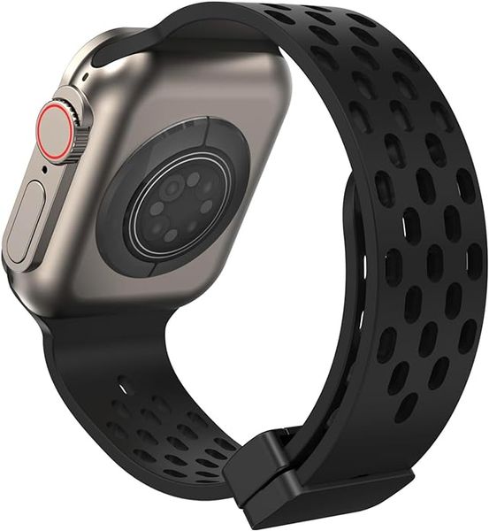 Magnetic Clasp Silicone Watch Band for Apple Watch