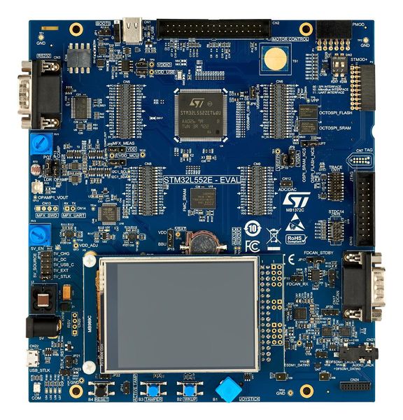 STMicroelectronics (STM32L552E-EV) Eval Board ARM C9ortex-M33F