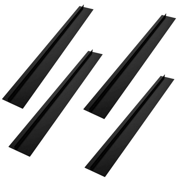 Kitchen Silicone Heat Resistance Stove Gap Filler 4 Pcs (53cm)
