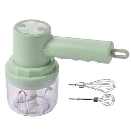 Generic USB Rechargeable Blender 3 In 1 Electric Garlic Chopper