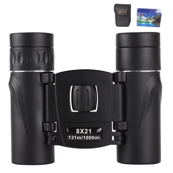 Topika 8x21 Compact Binoculars for Adults &amp; Kids, Lightweight and Portable