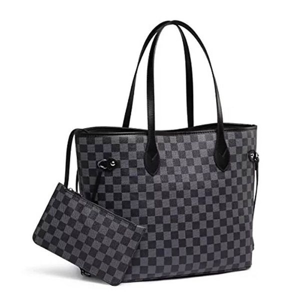 Women's Retro Plaid Handbag - European &amp; American Fashion Casual Bag