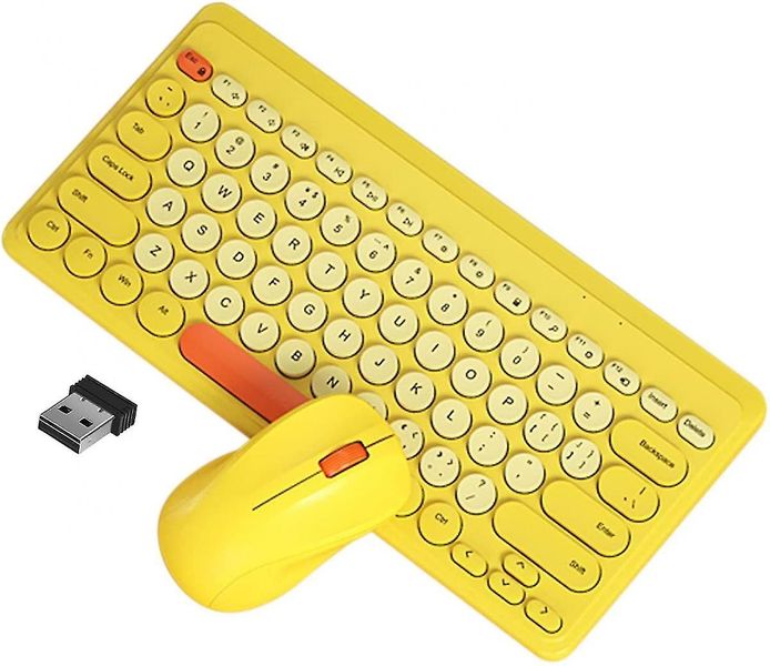 Wireless Keyboard And Mouse Combo Ultra Slim, Ergonomic Design (MK610)