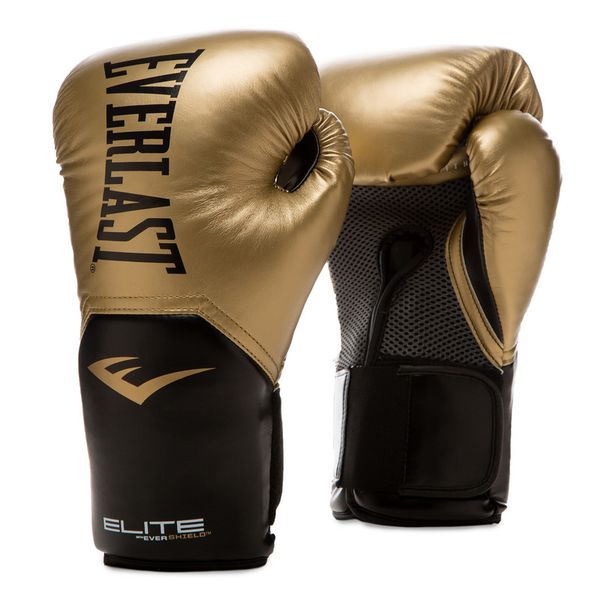 Everlast Pro Style Elite Training Gloves - 14oz Gold