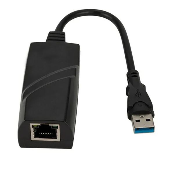 Bus USB 3.0/2.0 1000Mbps Gigabit to RJ45 Auto MDIX Adapter