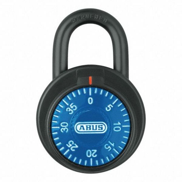 Padlock Abus 50mm Combination Wheel Blister