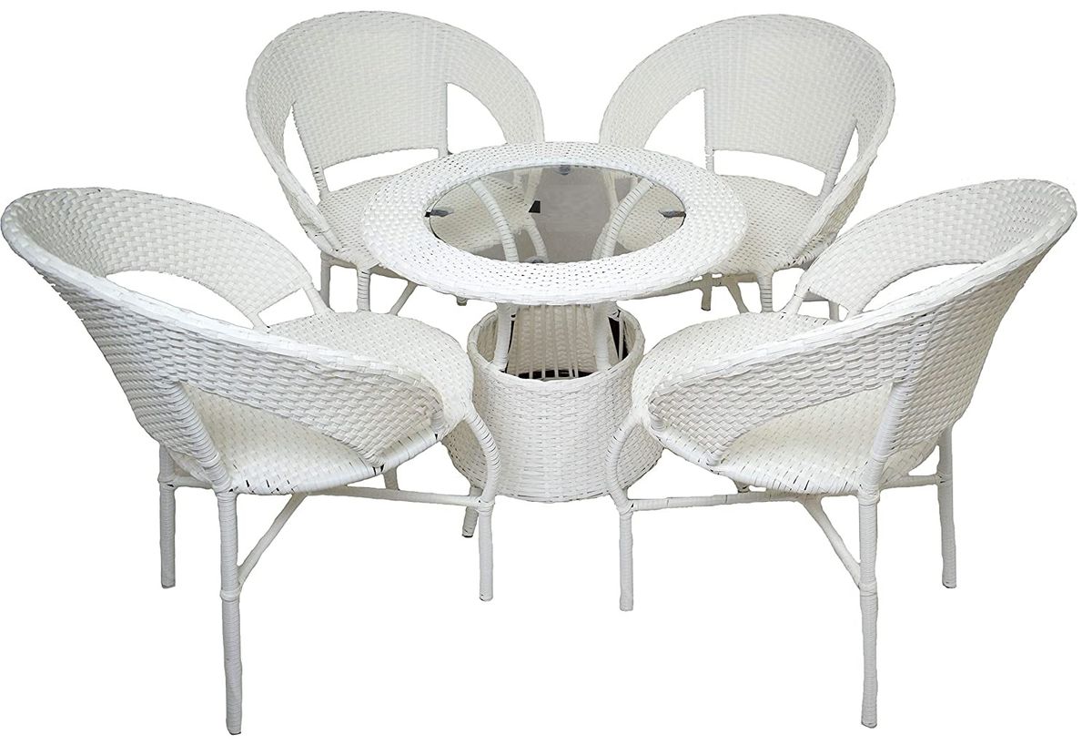 Patio Set 4 Seater Cream Colour Shop Today. Get it Tomorrow