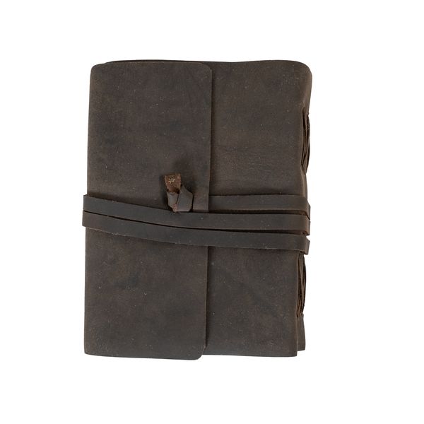 Vintage leather journal