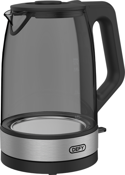 Defy WK5300G Tinted 1.7L Glass Kettle